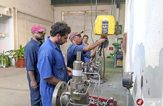 قطعات یدکی شیر‌های ایمنی سکوی سلمان بومی‌سازی شد