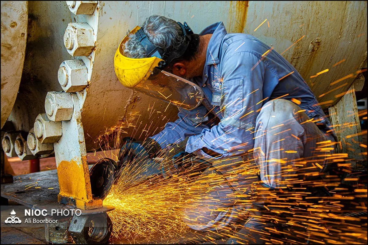 تعمیرات اساسی در سکوی SPD۱۱ پارس جنوبی