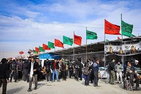 موکب شرکت گاز کرمانشاه آماده خدمت‌رسانی در مرز خسروی