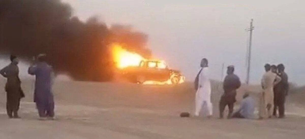 حمله مسلحانه به خودروی مهندس پروژه انتقال آب چابهار - زاهدان