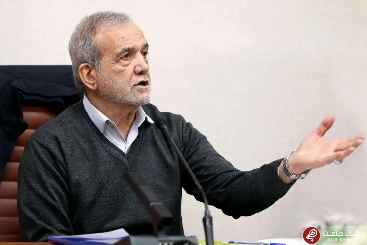 مسعود پزشکیان خطاب به وزیر نفت: باید مسئله سوختن روزانه ۵۰ میلیون مترمکعب گاز فلر حل شود