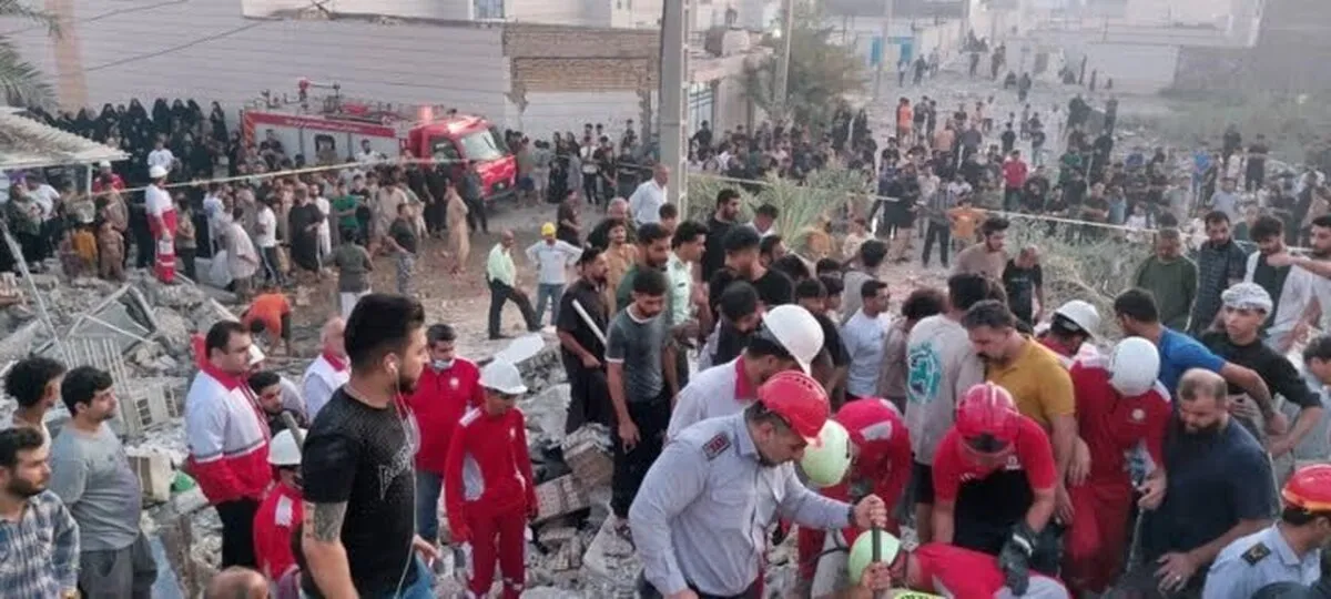 انفجار گاز در اهواز جان ۷ نفر را گرفت