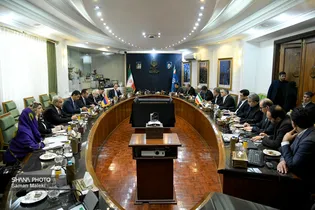 دیدار وزیر نفت با وزیر مدیریت منطقه‌ای و زیرساخت جمهوری ارمنستان