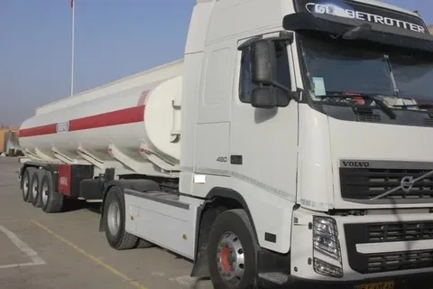 توقیف تانکر حمل گاز با راننده ۱۴ ساله!