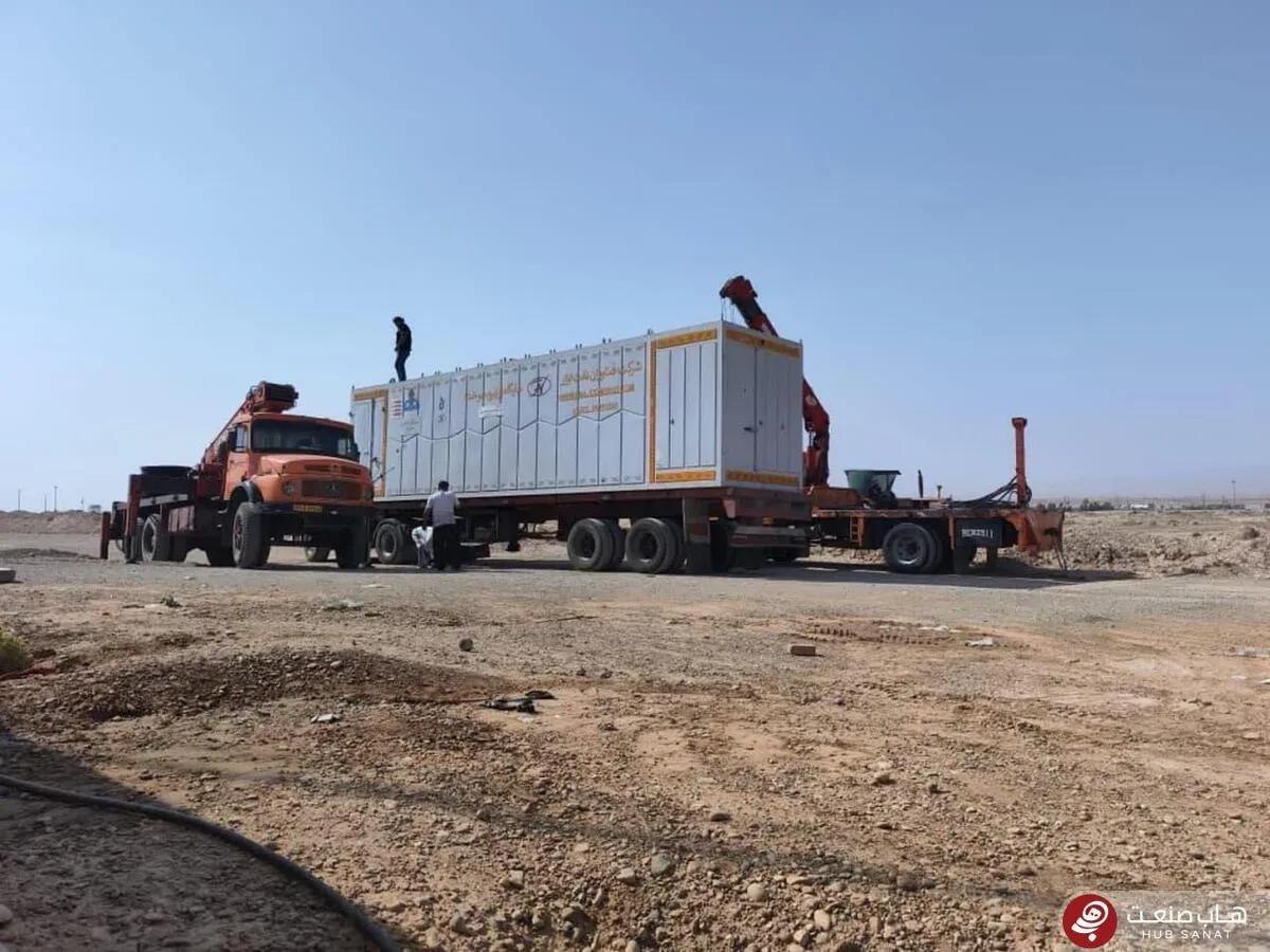 دومین جایگاه سیار عرضه نفت‌گاز یورو ۴ در میدان اربعین پایانه مرزی شهر مهران نصب شد